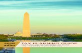 2019 TAX PLANNING GUIDE 2020 · Tax planning is as essential as ever ast year, most of the provisions of the massive Tax Cuts and Jobs Act (TCJA) went into effect. They included small