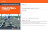 LAVERTON INCIDENT PLANNING WORKSITE PROTECTION … · Planning Worksite Protection and how it related to the Laverton incident. This is the second of ten toolbox talks created to
