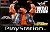 WWF War Zone - Sony Playstation - Manual - gamesdatabase · 1. Set up your PlayStation. game console according to the instructions in its instruction manual. 2. Make sure the power