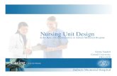 & the Role of Communication at Auburn Memorial Hospital ... · move from a centralized nursing unit to a decentralized unit often feel isolated and miss the camaraderie and support