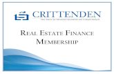 Real estate Finance MeMbeRship - Crittenden Online toward alternative sources of capital and be willing