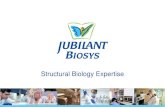 Structural Biology Expertise - jubl.com · Publications/Referrals of Jubilant’s Structural Biology • The team’s expertise in Structural Biology is evident through the following