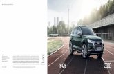170325 518 S Q5 733.1151.58.xx UM FB 000 · Experience high quality in one of its most beautiful forms – in the new Audi SQ5 Black¹. Equipped with high-quality details that stand