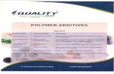 qciindia.comqciindia.com/public/website/brochures/POLYMER... · Anti-fog effect in PVC-P warp films Antifogging agent for food wrapping films (PVC-P) Highly effective as an anti-fog