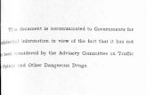 This document is communicated to Governments …...This document is communicated to Governments for infidential information in view of the fact that it has not t been considered by