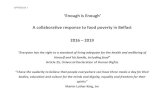 ‘Enough is Enough’ A collaborative response to food poverty in … 1 - BFN Draft... · APPENDIX 1 ‘Enough is Enough’ A collaborative response to food poverty in Belfast 2016