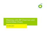 Meeting with BP Chairman and Committee Chairs · −Political landscape and public opinion. Safety, ethics and environment assurance committee ... Chief Executive of Anglo American