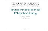 International Marketing · Case 2.1: The McDonald’s ‘Beef Fries’ Controversy. Contents International Marketing Edinburgh Business School vii PART 3 ASSESSING INTERNATIONAL MARKET