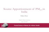 Source Apportionment of PM2.5 in Indiacdedse.org/wp-content/uploads/2019/07/Pallavi-Pant-July... · 2019. 7. 25. · Partnerships- international agencies, donors, non-profits, academic