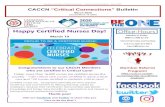 Happy Certified Nurses Day! - CACCN · Happy Certified Nurses Day! March 19 Congratulations to our CACCN Members who are certified in Critical Care! Today, more than 16,000 nurses