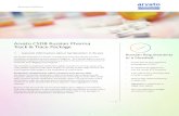 Arvato CSDB Russian Pharma Track & Trace Package...1. General Information about Serialization in Russia The Russian Federation is a pioneer in serialization. They have already launched