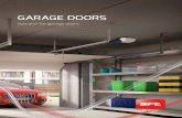 GARAGE DOORS · 24V electromechanical operator for sectional garage doors installable in residential, industrial and commercial environments. The sturdy mechanical structure and microprocessor