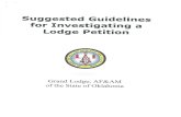 KMBT C654-20150331105203 · Tell him what will be expected for the Degree Fees, and tell him what the annual dues in the Lodge are. Explain to the Petitioner that the Lodge - indeed