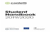 Confetti - Student Handbook 2019/ 2019. 11. 28.آ  Confetti-ICT Student Handbook 2019/20 Welcome and