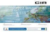 EMERGENCY & MASS NOTIFICATION SOFTWARE REPORT - CIR Magazine · Emergency & Mass Notification Software Report : Market Analysis Spread the word Emergency and mass notification software