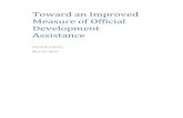 Toward an Improved Measure of Official Development Assistance ODA Geneva 2 dr.pdf · arrived at a three-way distinction between Official Development Assistance (ODA, or “aid”