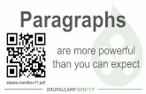 than you can expect are more powerful ParagraphsEntity Embedded: widgets in WYSIWYG By the way, there was a presentation in Lviv DrupalCamp 2016 “CKEditor 4 widget plugins & Drupal8”