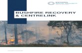 BUSHFIRE RECOVERY & CENTRELINK · 2020. 3. 6. · appointments with your job service provider, accepting offers of paid work, attending job interviews, attending training and looking