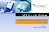 MHD Systems Strategy · MHD Systems Strategy. MMIS - Information Systems. TODAY’S SYSTEMS. MMIS - Information Systems. ... Drug Rebate Premium Collections – CHIP, Spenddown, Ticket-To-Work.