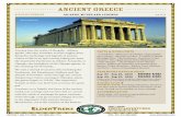 ANCIENT GREECE · Detailed Itinerary US/CAN 1-800-741-7956 UK 0808-234-1714 INTL. 001-416-588-5000 ANCIENT GREECE Islands, Myths and Legends Journey into the realm of the gods - Athena,