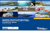 2017-2021 English Riviera Destination Management …...Torbay Council | English Riviera Destination Management Plan - Evidence Base 5 On visitor enquiry, 75% of businesses provide