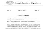 Legislative Update - Vol. 28 No. 19 May 31, 2011 - …€¦ · Web viewLegislative Update, May 31, 2011 South Carolina House of RepresentativesLegislative Update South Carolina House