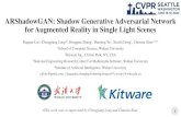 ARShadowGAN: Shadow Generative Adversarial Network for ...graphvision.whu.edu.cn/papers/liudaquan2020_pres.pdf · ARShadowGAN: Shadow Generative Adversarial Network for Augmented