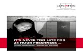 IT’S NEVER TOO LATE FOR - LockTec Leaflet... · 2017. 12. 23. · IT’S NEVER TOO LATE FOR 24 HOUR FRESHNESS … Chilled delivery lockers – there for you any time!