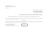 Muenster, May 17 Certificate · LILLYDOO GmbH Hanauer Landstraße 147-149 60314 Frankfurt am Main GERMANY Muenster, May 17st 2018 Certificate about the product LILLYDOO diapers Clinical
