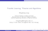 Transfer Learning: Theories and Algorithmsise.thss.tsinghua.edu.cn/~mlong/doc/transfer-learning...Transfer Learning: Theories and Algorithms Mingsheng Long School of Software, Tsinghua