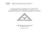 OET Bulletin 65 - Federal Communications Commission · 2016. 8. 24. · This bulletin is a revision of the FCC's OST Bulletin 65, originally issued in 1985. Although certain technical