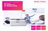 Ultra Short Throw Portable Projector RICOH PJ WX4141 PJ ... · a PJ WX4141NI to Ricoh Interactive Whiteboard and interactive Ricoh projectors in remote offices ... Projection screen