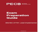 Exam Preparation Guide - PECB...3 PECB Exam Preparation Guide ISO/IEC 27701 Lead Implementer V1.0 The content of the exam is divided as follows: Domain 1: Fundamental principles and