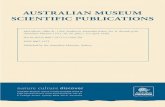 AUSTRALIAN MUSEUM SCIENTIFIC PUBLICATIONSquoted above, Mathews & Iredale gave" a resume of its contents," and drew attention to a number of generic and specific names which had been
