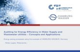 Auditing for Energy Efficiency in Water Supply and ... · Energy optimization in waterworks Slide 7 Energy consumers in waterworks Water treatment and buildings of treatment plant