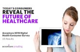 Accenture 2019 Digital Health Consumer Survey · 2019. 1. 28. · TODAY'S CONSUMERS REVEAL THE FUTURE OF HEALTHCARE Accenture 2019 Digital Health Consumer Survey US Results consulting