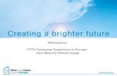 #ftthwebinar FTTH Consumer Experience in …...2015/09/16  · Benoît Felten CEO Diffraction Analysis THE IMPACT OF MATURITY ON FTTH/B SATISFACTION AND USAGE Benoît Felten, CEO benoit@diffractionanalysis.com