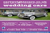 WN wedding carscartwrightscars.co.uk/brochure.pdf · when booking 2 or more cars. The Beauford convertible(311 XRB) A magnificent 1930s style, 4 door, long bodied open top tourer
