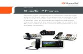 SPECIFICATIONS ShoreTel IP Phones - Advanced Telecom · 2020. 3. 2. · RJ-22 handset jack RJ-22 headset jack 100 meters • 8 (Transfer, conference, hold intercom, redial/history,