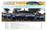 Waihi East Primary School Newsletter Term 3 Week 1 26 July 2019 · Netball has finished for the year now. Thanks to all the players who have paid their fees for 2019. Netball fees