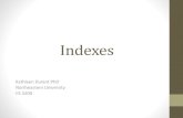 Indexes...•Hash Indexes (MEMORY and NDB) •Bitmap Indexes (not available in MySQL) • B-Tree Indexes and derivatives (MyISAM, InnoDB) 5 Index Concept •Main idea: A separate data