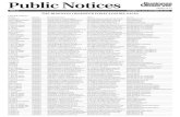 Public Notices - Business Observer · 2013. 10. 18. · PAGE 25 OCTOBER 18, 2013- OCTOBER 24, 2013 Public Notices PAGES 25-44 THE BUSINESS OBSERVER FORECLOSURE SALES COLLIER COUNTY