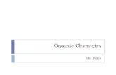 Organic Chemistrypeacechem.weebly.com/.../organic_chemistry.pptx.pdf · Reflect on previous knowledge of organic chemistry ... Identification of different classes: alkanes, alkenes,