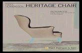 FRITS HENNINGSEN HERITAGE CHAIR - Carl …...When you choose a piece of furniture from Carl Hansen & Søn, you are bringing a story into your home. Each and every piece of our furniture