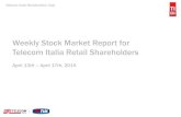 Weekly Stock Market Report for Telecom Italia Retail Shareholders · 2020. 6. 21. · AVG (USD) NIKKEI 225 (JPG) S&P 500 (USD) BRAZIL BOVESPA (BRL) MEXICO BOLSA (MXN) HAN SENG (HONG