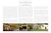 AN OVERVIEW Clau de Nell and Serendipity · Domaine Clau de Nell is located in the Loire Valley wine region of Anjou, southeast of Angers and northwest of Saumur, in the village of