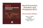 World Economic Situation and Prospects 2013 · World Economic Outlook ... Nikkei 225 Index Level Hang Seng Index Level. ... 15 Jan-08 Jul-08 Jan-09 Jul-09 Jan-10 Jul-10 Jan-11 Jul-11