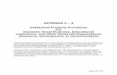 APPENDIX C – 2 Intellectual Property Provisions For Domestic … · 2019. 5. 29. · March 26, 2012 . APPENDIX C – 2 . Intellectual Property Provisions . For . Domestic Small