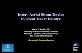 Inter- Atrial Shunt Device to Treat Heart Failure€¦ · 07/02/2019  · SJ.Shah. TCT Presentation (2015) REST After 1 min of Exercise . HFpEF Physiology Mechanism of Action: Inter-Atrial