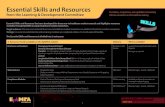 Essential Skills and Resources - EphMRA · 2019. 1. 8. · 2 Essential Skills and Resources March 2016 B. Online training modules which incur a modest fee (available at ) Skills Modules